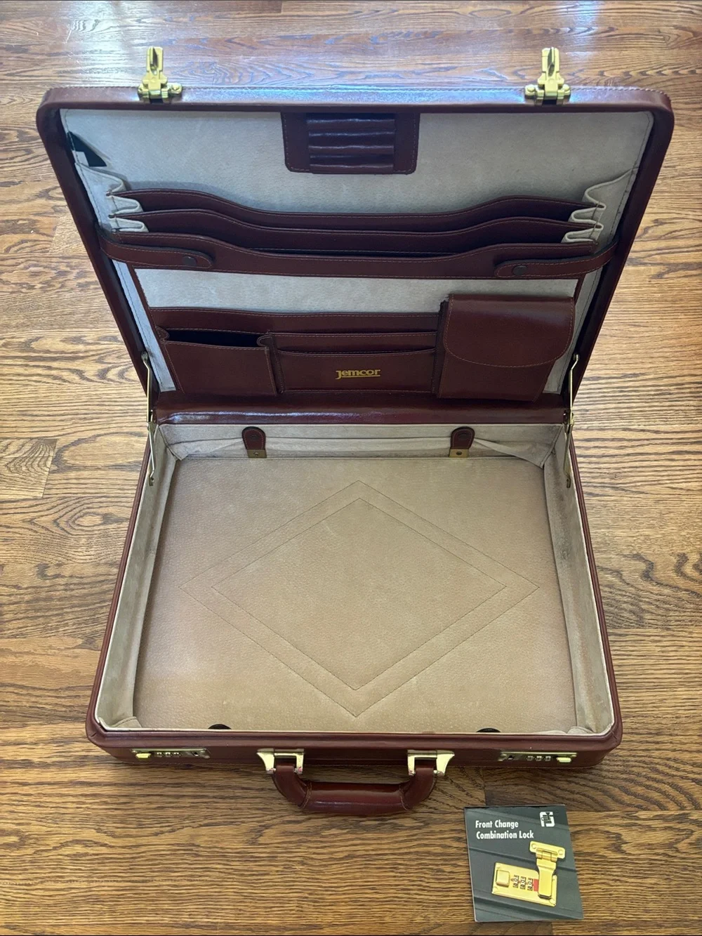 Vintage Leather Briefcase